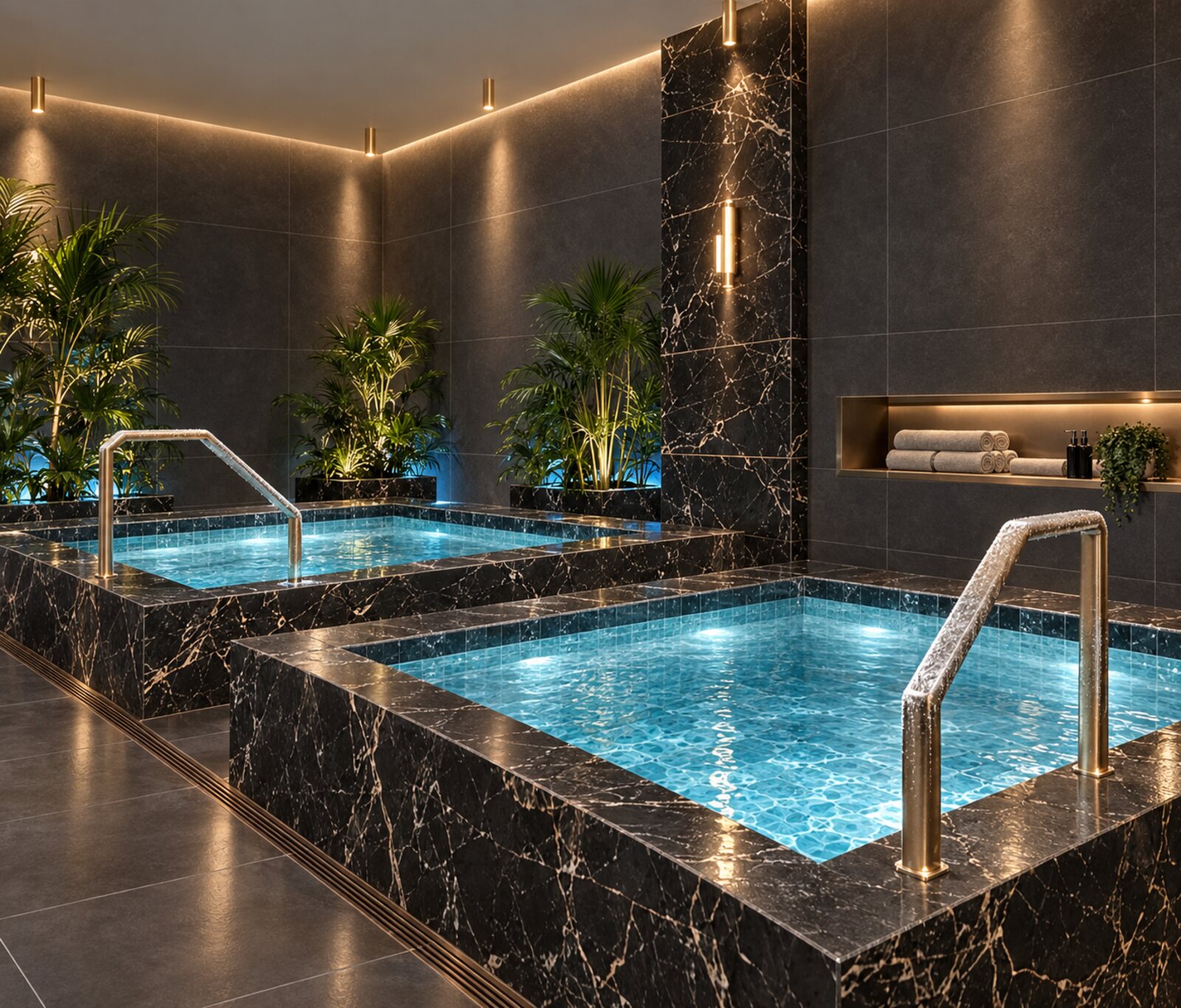 Ice-bath recovery, indicative concept CGI