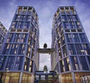 28 Gateway - Exterior Night
